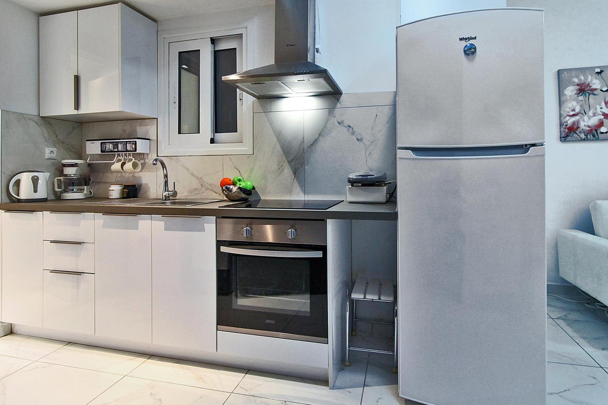 White Apartment/Kolwnaki/100Mbps/Wifi Aten Exteriör bild